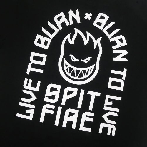  SPITFIRE T-SHIRT スピットファイヤー Tシャツ LTB ARCH 2 BLACK スケートボード スケボー 3