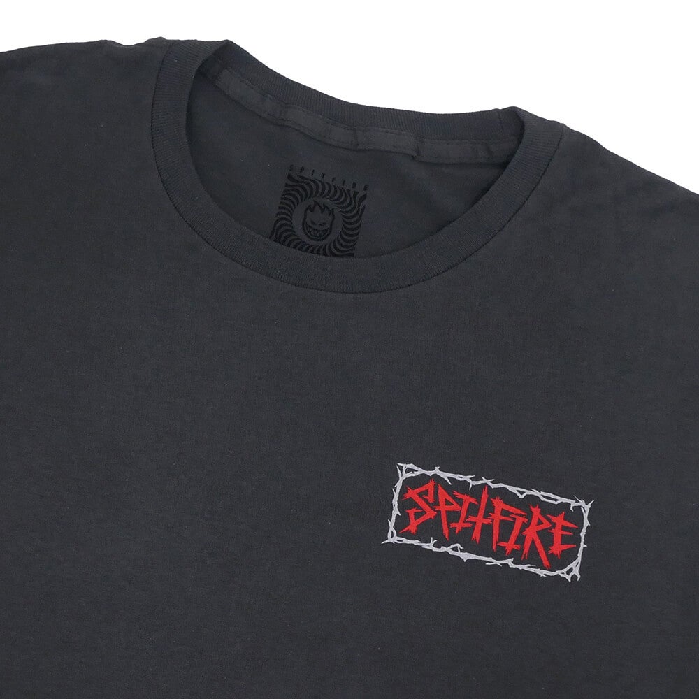 SPITFIRE T-SHIRT スピットファイヤー Tシャツ GAS MASK CHARCOAL スケートボード スケボー 2