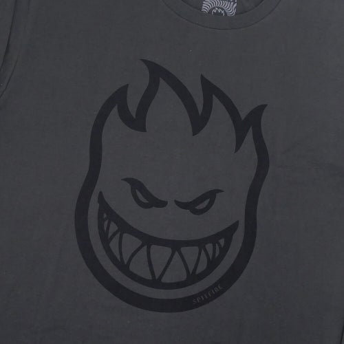 SPITFIRE LONG SLEEVE スピットファイヤー ロングスリーブTシャツ BIGHEAD CHARCOAL/BLACK スケートボード スケボー 1