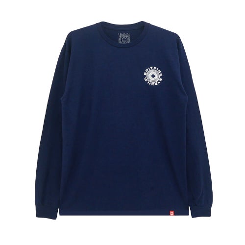 SPITFIRE LONG SLEEVE スピットファイヤー ロングスリーブTシャツ CLASSIC 87 SWIRL FILL NAVY スケートボード スケボー 1