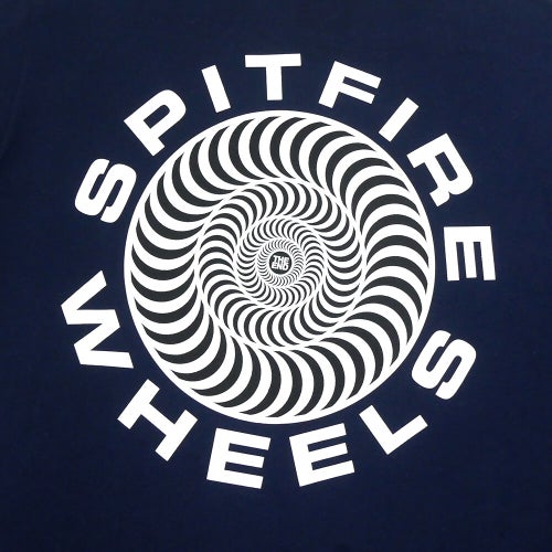 SPITFIRE LONG SLEEVE スピットファイヤー ロングスリーブTシャツ CLASSIC 87 SWIRL FILL NAVY スケートボード スケボー 3
