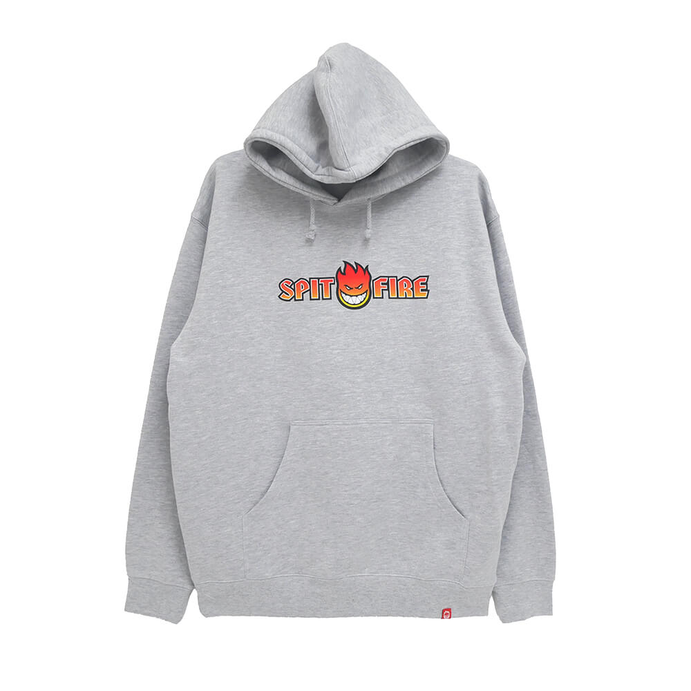  SPITFIRE HOOD スピットファイヤー パーカー OG SPLIT FADE FILL GREY スケートボード スケボー 