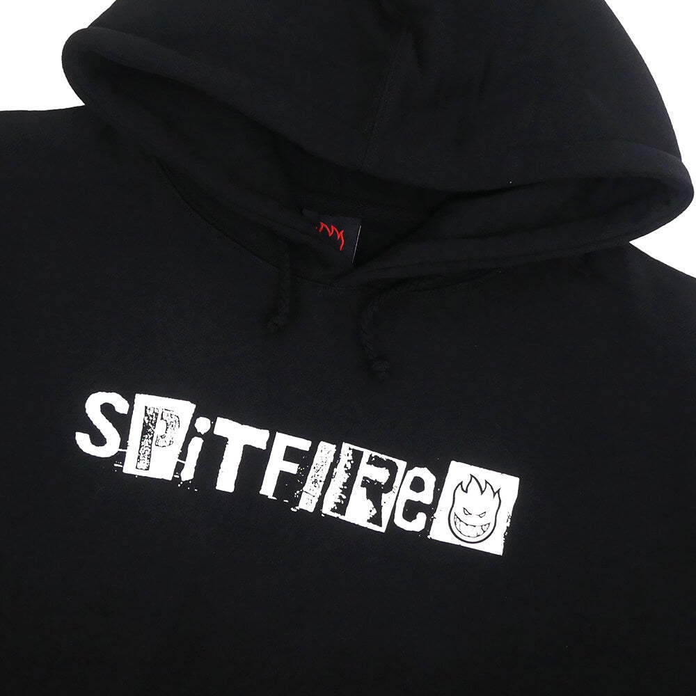 SPITFIRE HOOD スピットファイヤー パーカー RANSOM 2 BLACK スケートボード スケボー 1