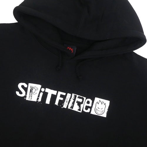 SPITFIRE HOOD スピットファイヤー パーカー RANSOM 2 BLACK スケートボード スケボー 1
