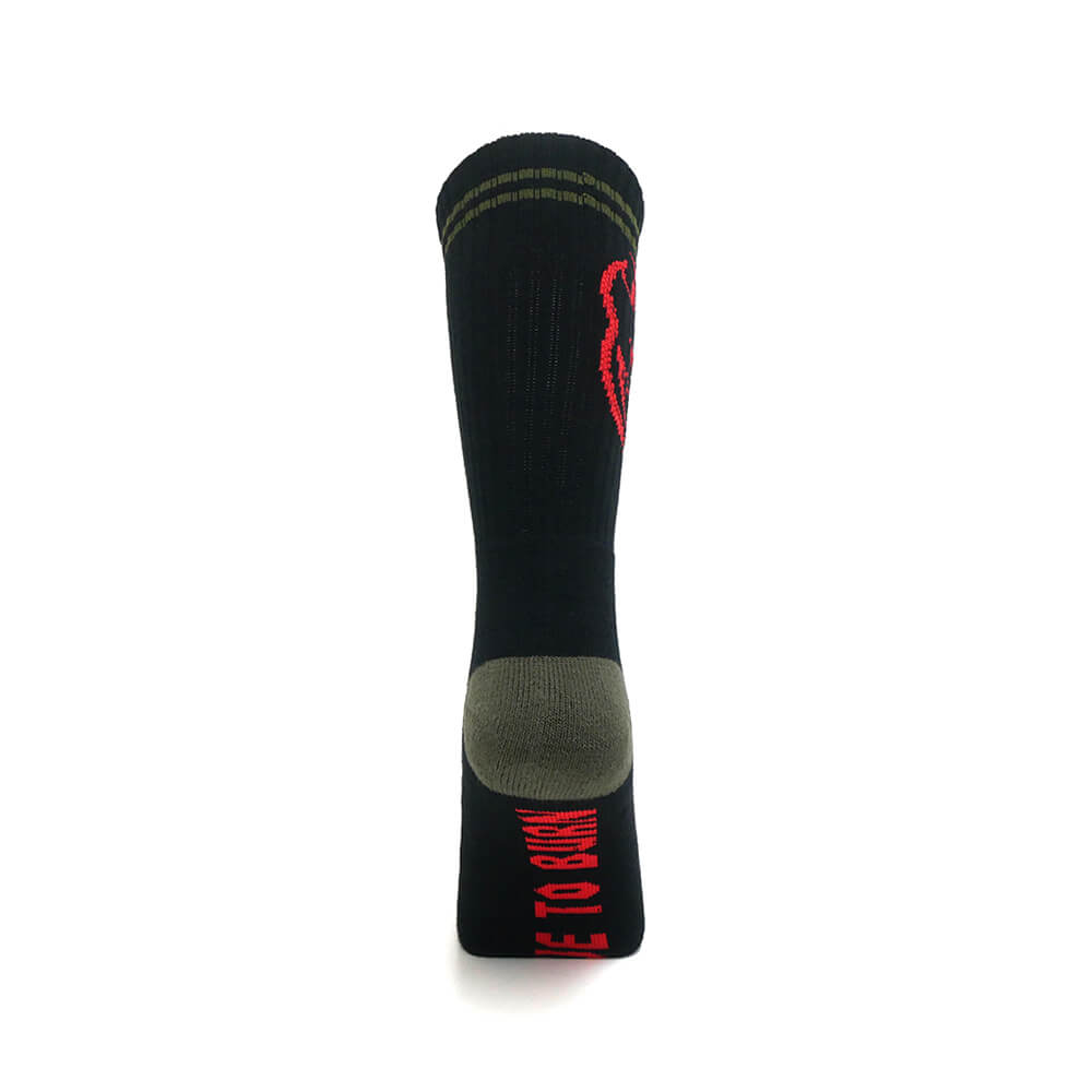 SPITFIRE SOCKS スピットファイヤー ソックス 靴下 BIGHEAD BLACK/OLIVE/RED スケートボード スケボー 2
