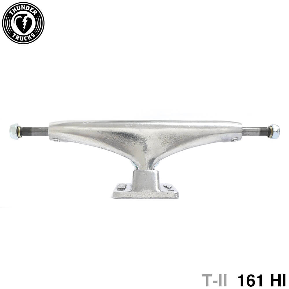 THUNDER TRUCK サンダー トラック T-II 161 HI シルバー スケートボード スケボー　1