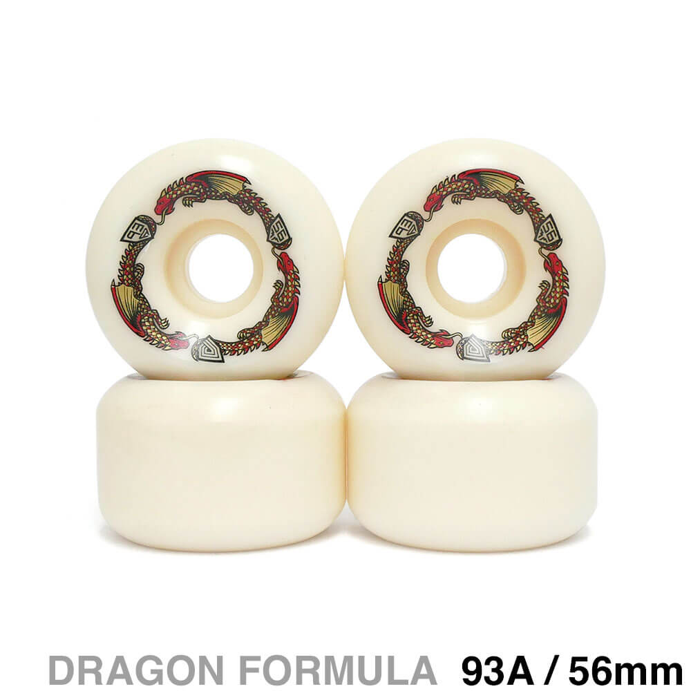 POWELL PERALTA WHEEL パウエルペラルタ ウィール DRAGON FORMULA（DF）93A V6 DRAGONS 56mm x 36mm スケートボード スケボー 1