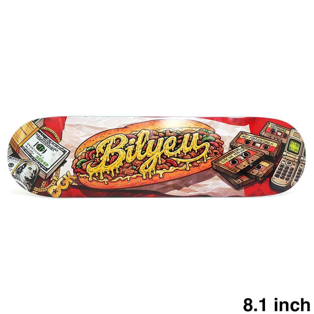 DGK DECK ディージーケー デッキ KEVIN BILYEU CALORIES 8.1 スケートボード スケボー 1