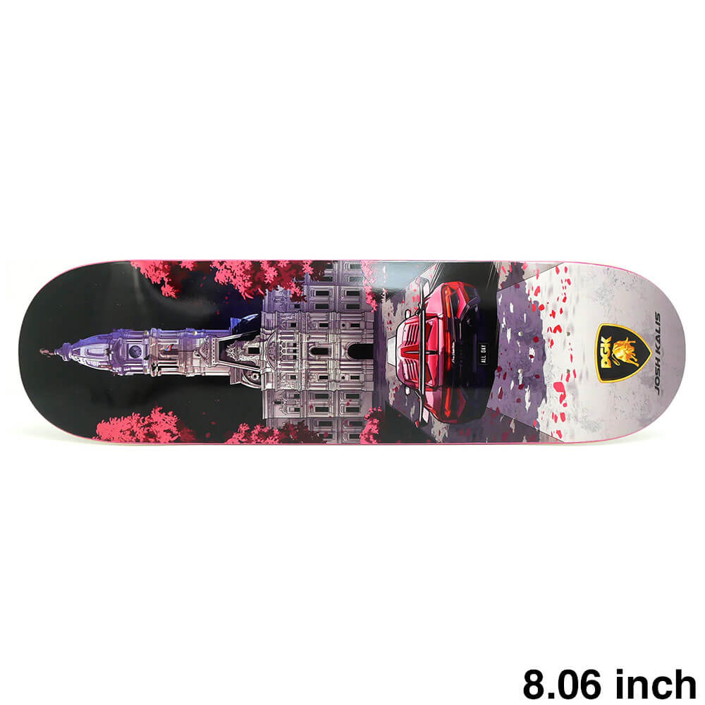 DGK DECK ディージーケー デッキ JOSH KALIS NIGHT SQUAD 8.06 スケートボード スケボー 1