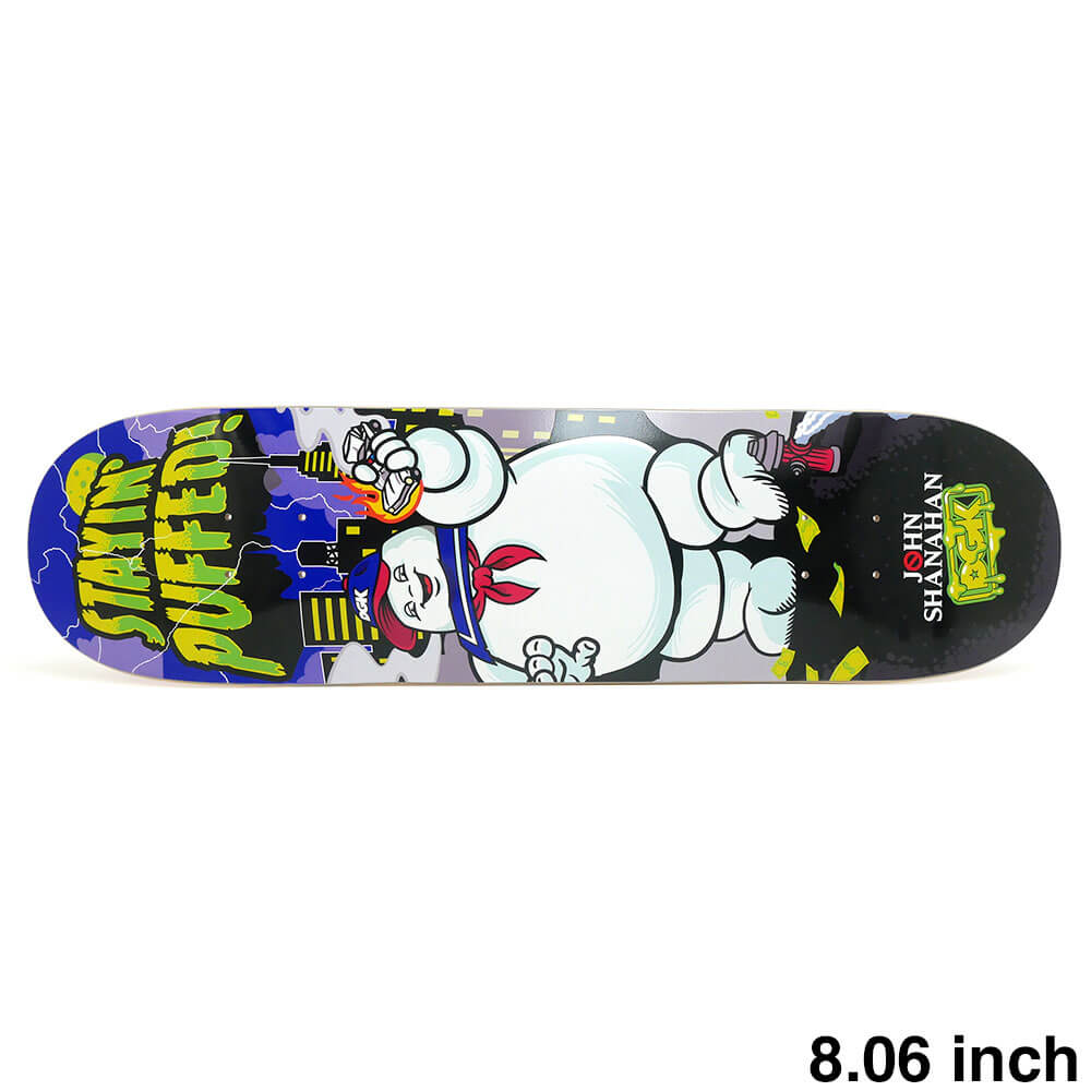 DGK DECK ディージーケー デッキ JOHN SHANAHAN PUFFED 8.06 スケートボード スケボー 1