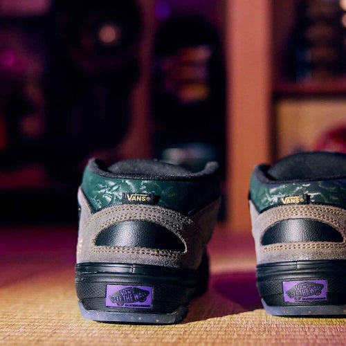 VANS SHOES バンズ シューズ スニーカー ハーフキャブ SKATE HALF CAB WAFFLECUP EVISEN BLACK/AFTER DARK（US企画） スケートボード スケボー 10
