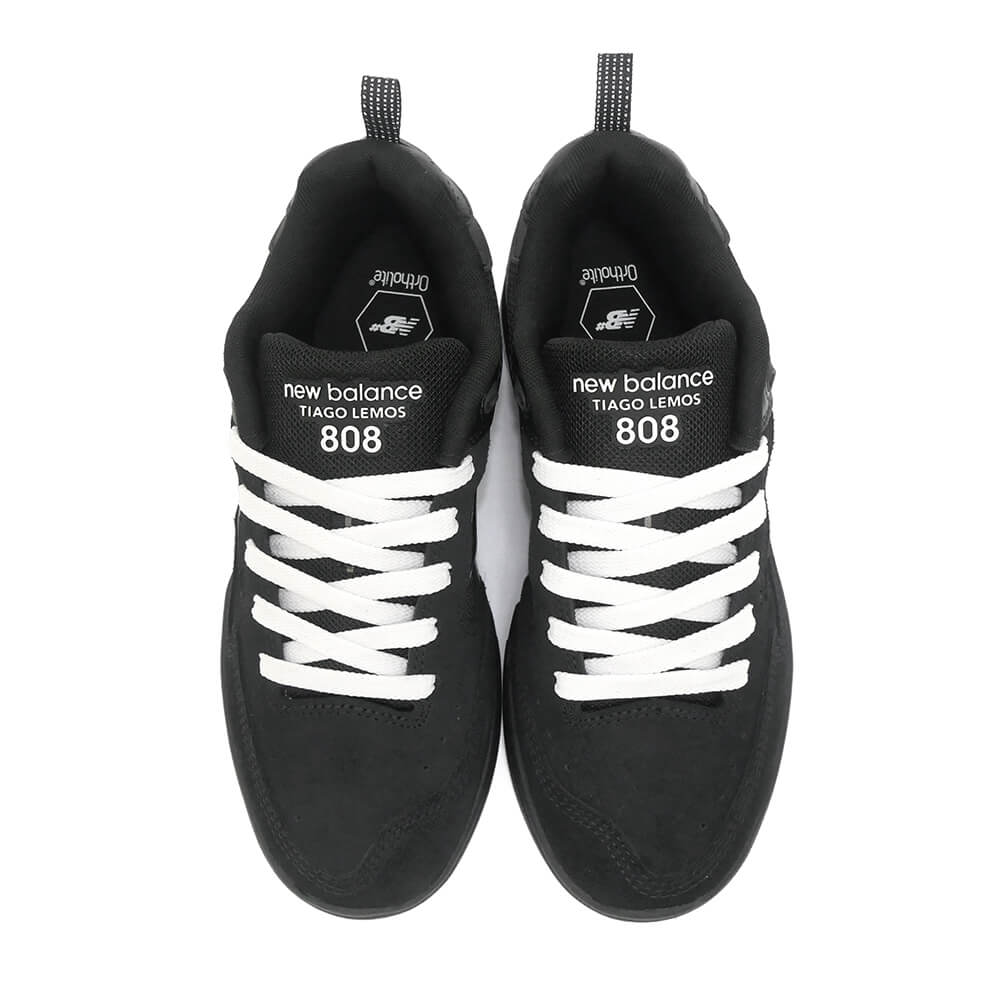 NEW BALANCE NUMERIC SHOES ニューバランス ヌメリック シューズ スニーカー TIAGO LEMOS 808 LITE UN808LSC BLACK/BLACK/WHITE スケートボード スケボー 2