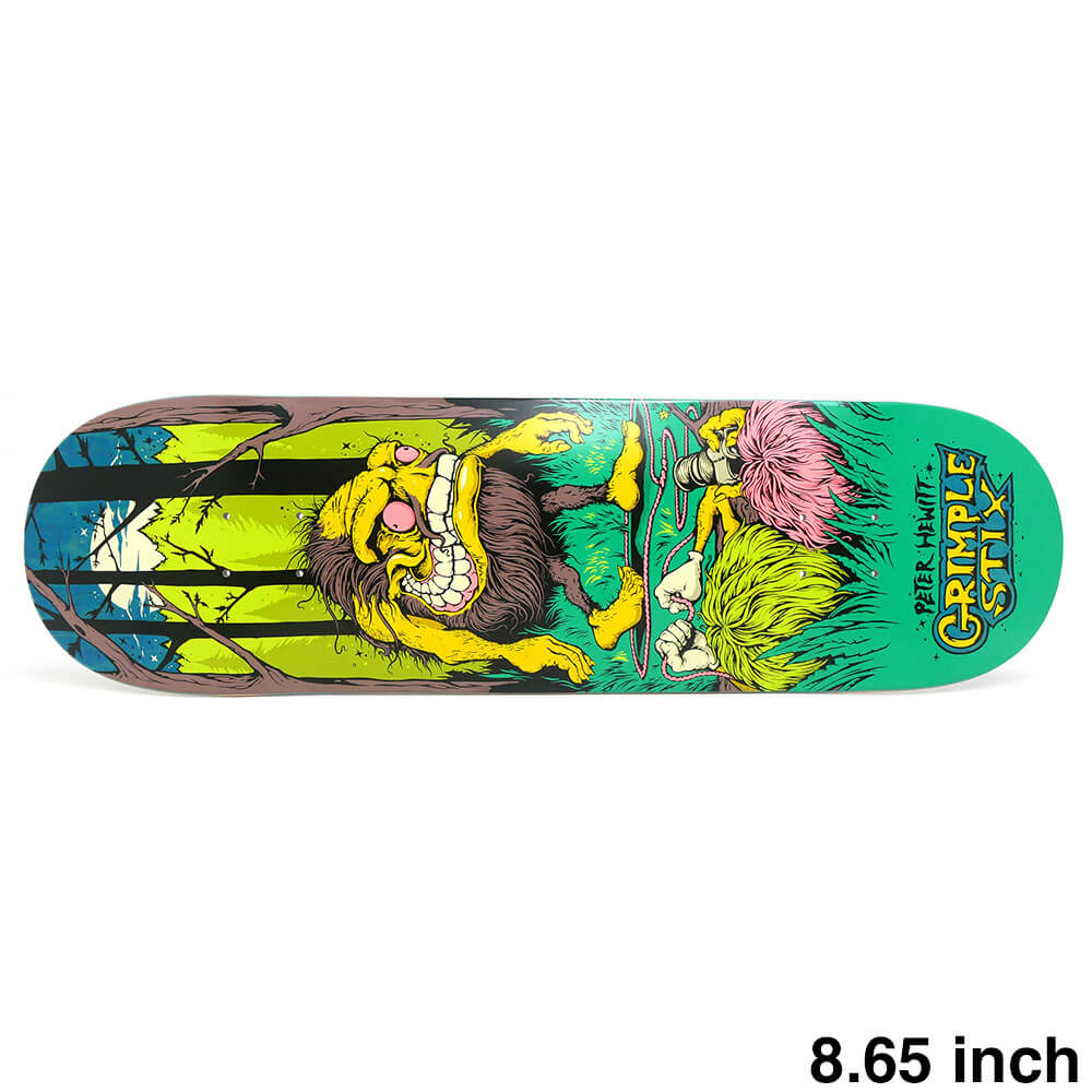 ANTIHERO DECK アンチヒーロー デッキ PETER HEWITT GRIMPLESTIX GRYPTIDS 8.65 スケートボード スケボー 1