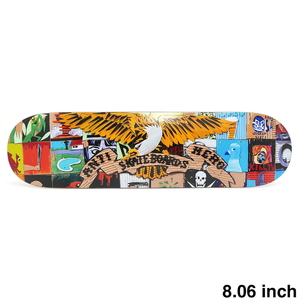 ANTIHERO DECK アンチヒーロー デッキ TEAM KENJI GOTO EAGLE 8.06 スケートボード スケボー 1