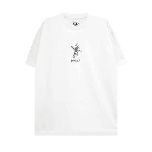 DANCER T-SHIRT ダンサー Tシャツ DANCER OG WHITE/REFLECTIVE スケートボード スケボー 