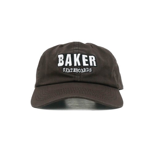 BAKER CAP ベイカー キャップ CLASSIC LOGO DAD SNAPBACK BROWN スケートボード スケボー 1