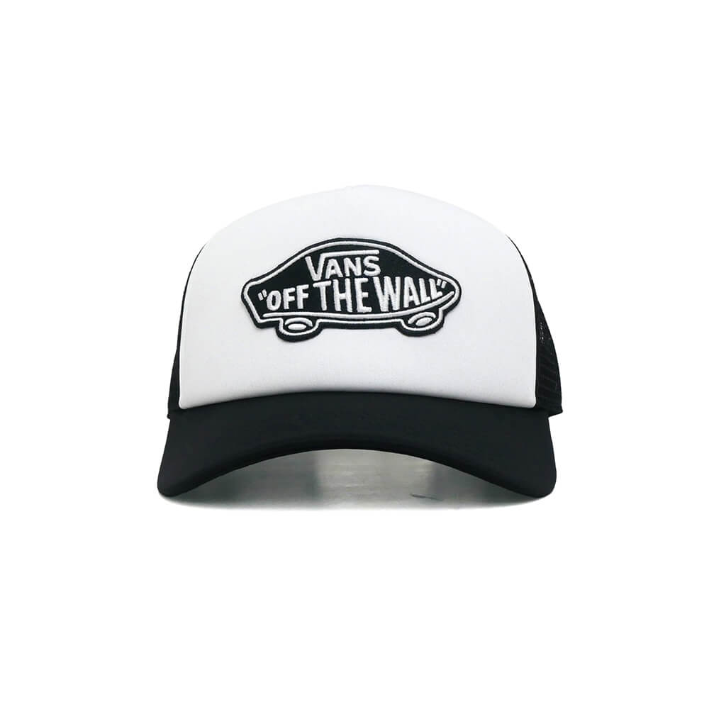 VANS MESHCAP バンズ メッシュキャップ CLASSIC PATCH BLACK/WHITE（US企画） スケートボード スケボー 1