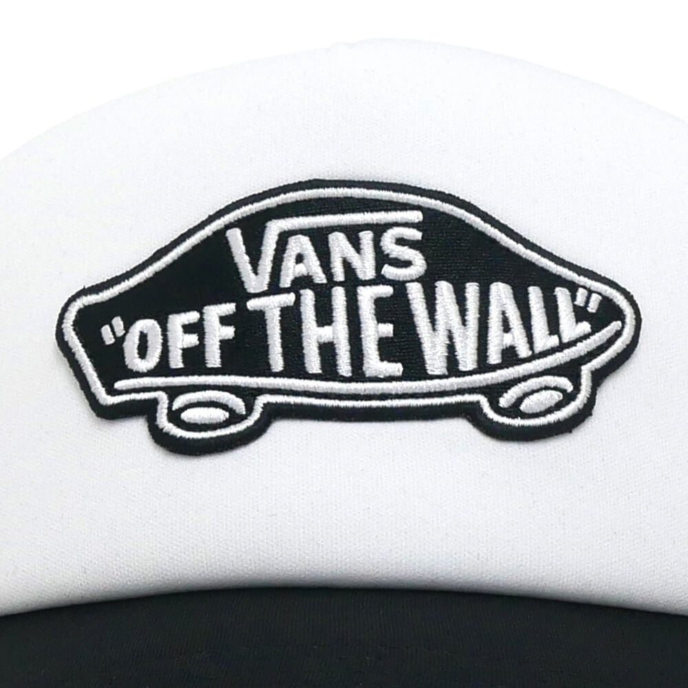 VANS MESHCAP バンズ メッシュキャップ CLASSIC PATCH BLACK/WHITE（US企画） スケートボード スケボー 4