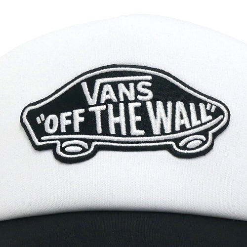 VANS MESHCAP バンズ メッシュキャップ CLASSIC PATCH BLACK/WHITE（US企画） スケートボード スケボー 4