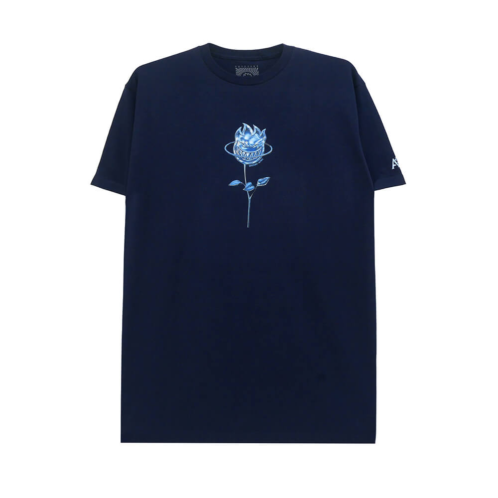 SPITFIRE T-SHIRT スピットファイヤー Tシャツ SF x APRIL BIGHEAD ROSE NAVY スケートボード スケボー 