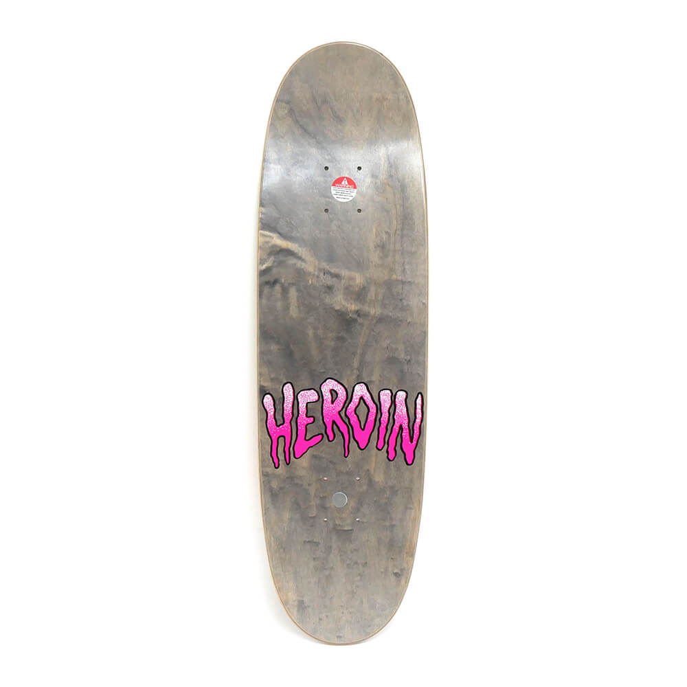 HEROIN DECK ヘロイン デッキ TEAM MINI EGG HOLOGRAPHIC FOIL 8.38 スケートボード スケボー 3