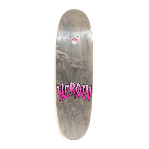 HEROIN DECK ヘロイン デッキ TEAM MINI EGG HOLOGRAPHIC FOIL 8.38 スケートボード スケボー 3
