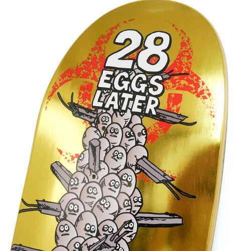 HEROIN DECK ヘロイン デッキ TEAM 28 EGGS LATER 9.0 スケートボード スケボー 4