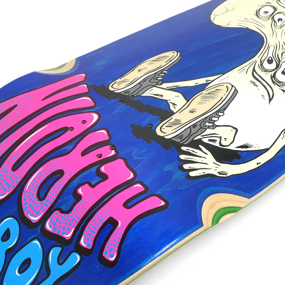 HEROIN DECK ヘロイン デッキ TEAM MERGED TALL BOY 10.25 WHEEL WELLS スケートボード スケボー 4