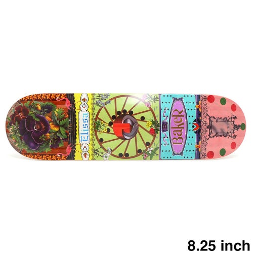 BAKER DECK ベイカー デッキ ELISSA STEAMER EPHEMERA 8.25 スケートボード スケボー 1