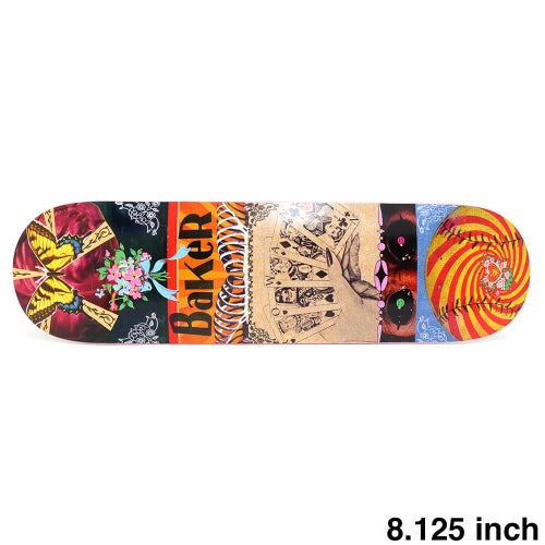 BAKER DECK ベイカー デッキ ROWAN ZORILLA EPHEMERA 8.125 スケートボード スケボー 1