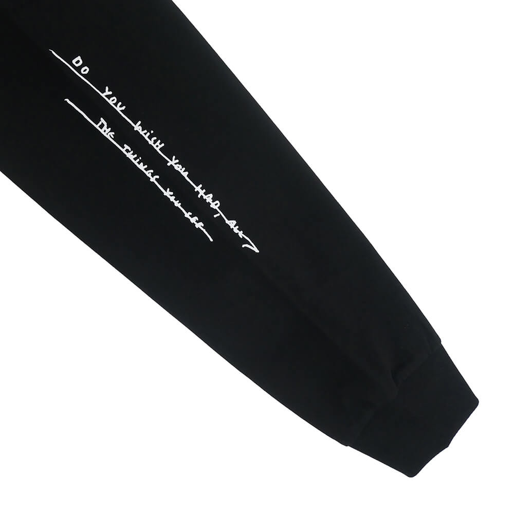 POLAR LONG SLEEVE ポーラー ロングスリーブTシャツ SAD AT TIMES BLACK スケートボード スケボー 2