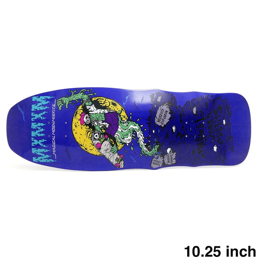 MAGICAL MOSH MISFITS DECK マジカルモッシュミスフィッツ デッキ TEAM GRAVEYARD ZOMBIES OLD SCHOOL 10.25 OLD SHAPE スケートボード スケボー 1