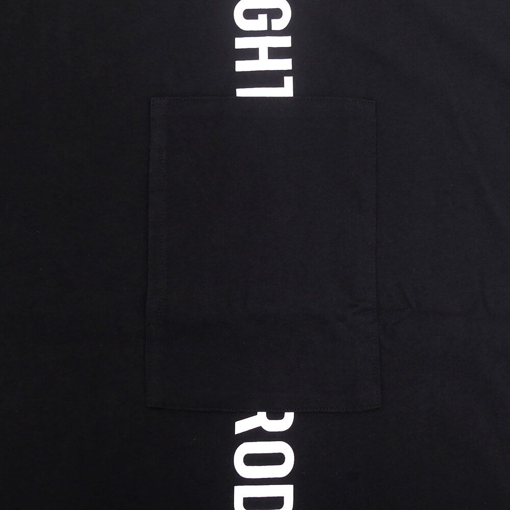 TIGHTBOOTH（TBPR）T-SHIRT タイトブース Tシャツ STRAIGHT UP BLACK スケートボード スケボー 03