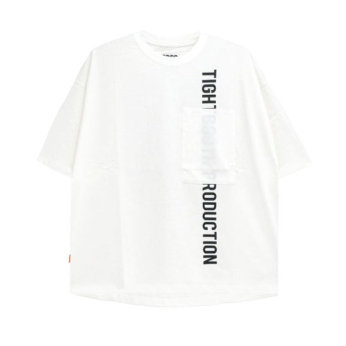 TIGHTBOOTH（TBPR）T-SHIRT タイトブース Tシャツ STRAIGHT UP WHITE スケートボード スケボー 01