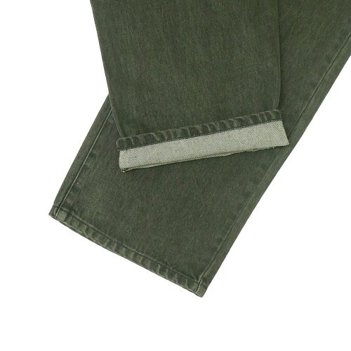 GX1000 PANTS ジーエックス1000 パンツ ジーンズ BAGGY DARK GREEN スケートボード スケボー 05