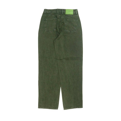 GX1000 PANTS ジーエックス1000 パンツ ジーンズ BAGGY DARK GREEN スケートボード スケボー 06