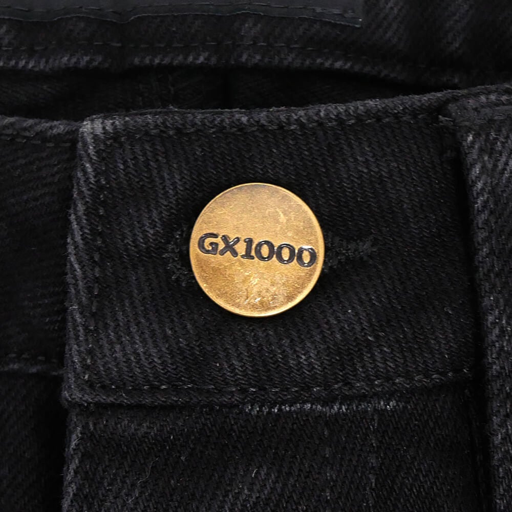 GX1000 PANTS ジーエックス1000 パンツ ジーンズ BAGGY BLACK スケートボード スケボー 02