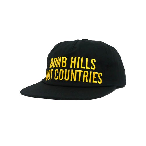 GX1000 CAP ジーエックス1000 キャップ BOMB HILLS SNAPBACK BLACK スケートボード スケボー