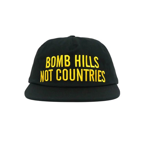 GX1000 CAP ジーエックス1000 キャップ BOMB HILLS SNAPBACK BLACK スケートボード スケボー 01