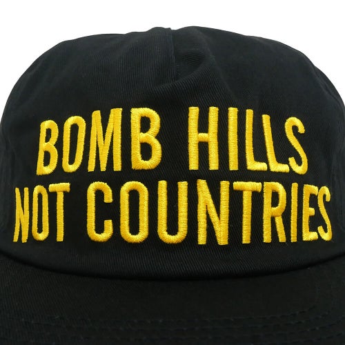 GX1000 CAP ジーエックス1000 キャップ BOMB HILLS SNAPBACK BLACK スケートボード スケボー 04
