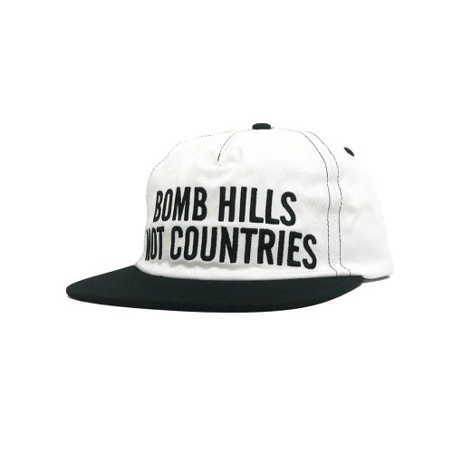 GX1000 CAP ジーエックス1000 キャップ BOMB HILLS SNAPBACK OFF WHITE/BLACK スケートボード スケボー