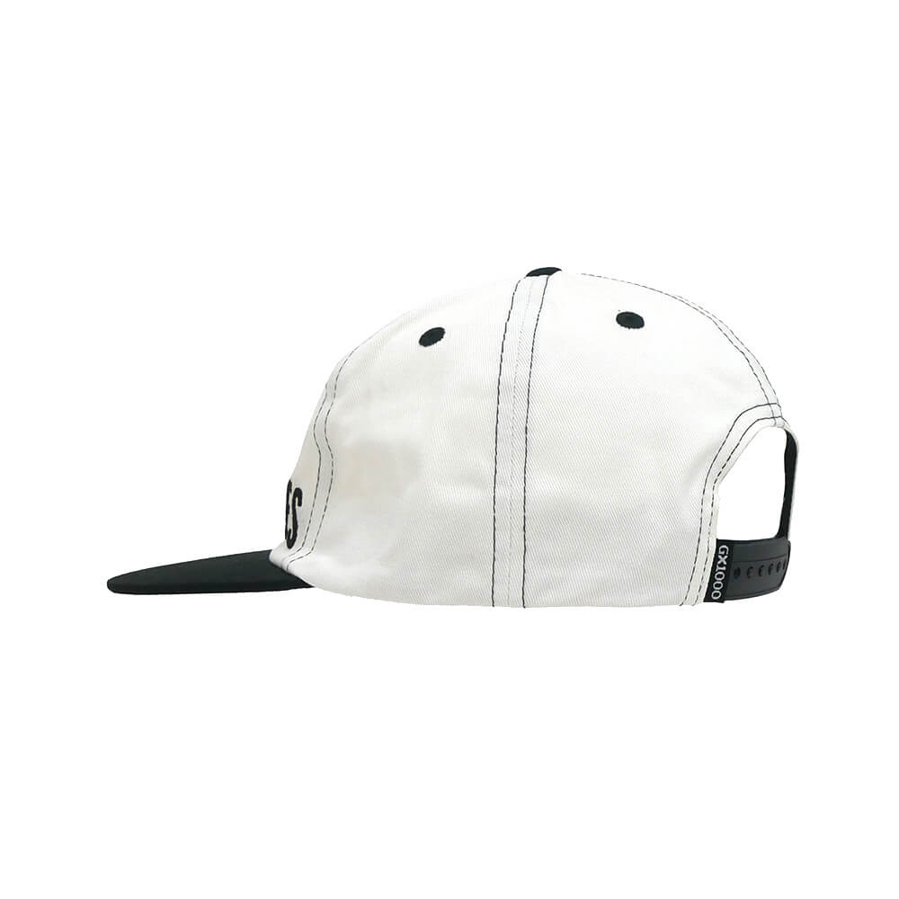 GX1000 CAP ジーエックス1000 キャップ BOMB HILLS SNAPBACK OFF WHITE/BLACK スケートボード スケボー 02