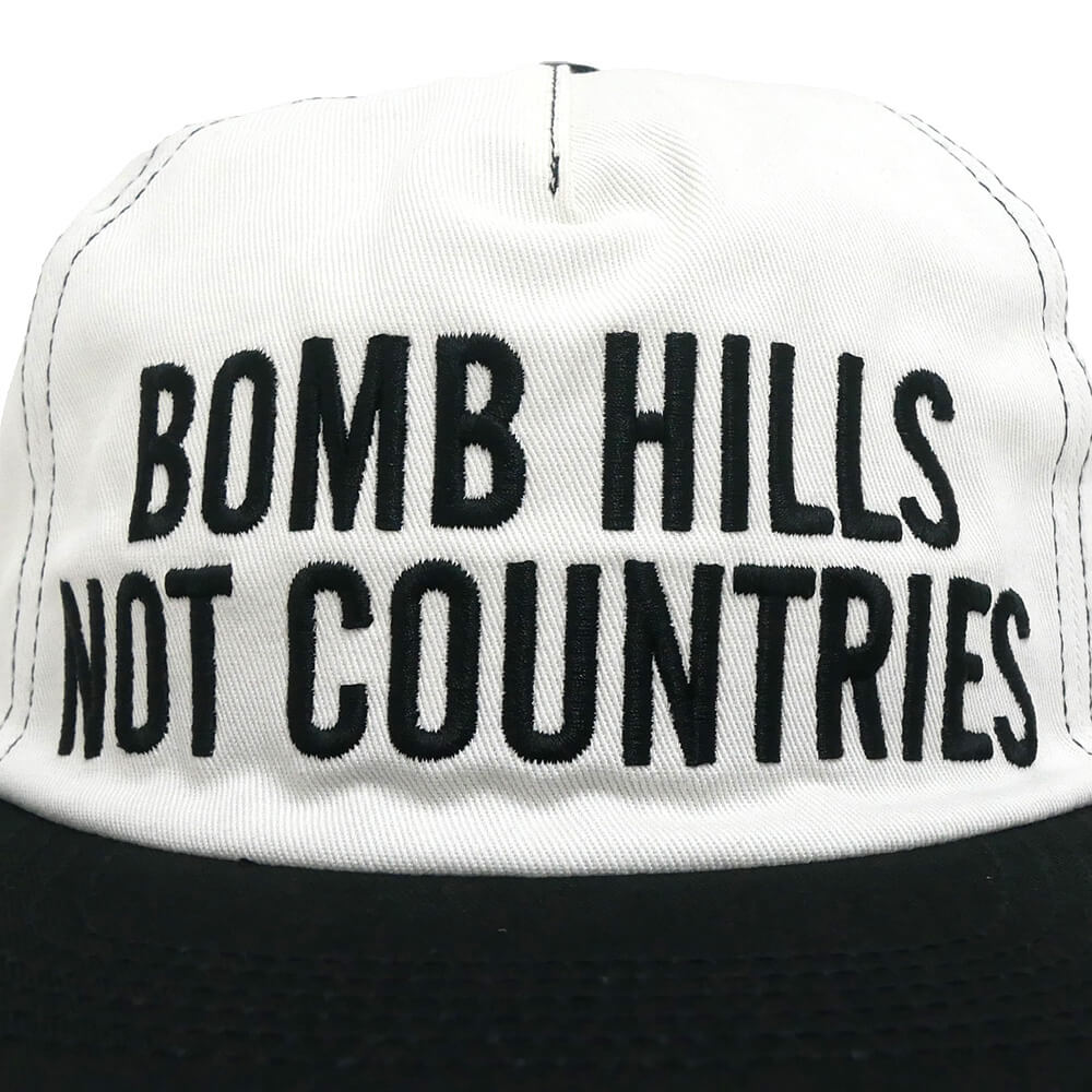 GX1000 CAP ジーエックス1000 キャップ BOMB HILLS SNAPBACK OFF WHITE/BLACK スケートボード スケボー 04