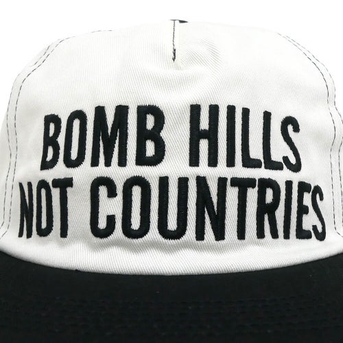 GX1000 CAP ジーエックス1000 キャップ BOMB HILLS SNAPBACK OFF WHITE/BLACK スケートボード スケボー 04