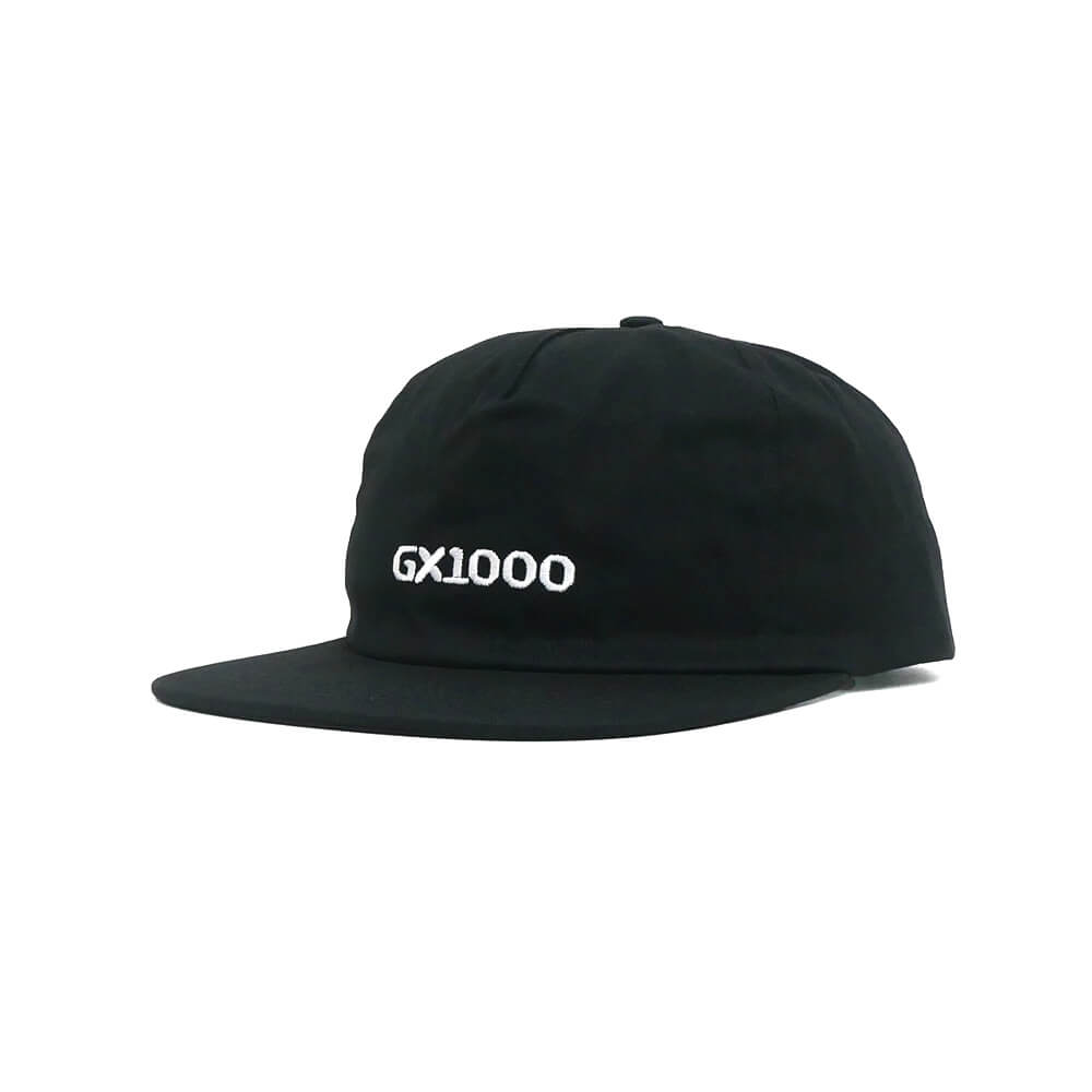 GX1000 CAP ジーエックス1000 キャップ MINI OG LOGO SNAPBACK BLACK スケートボード スケボー