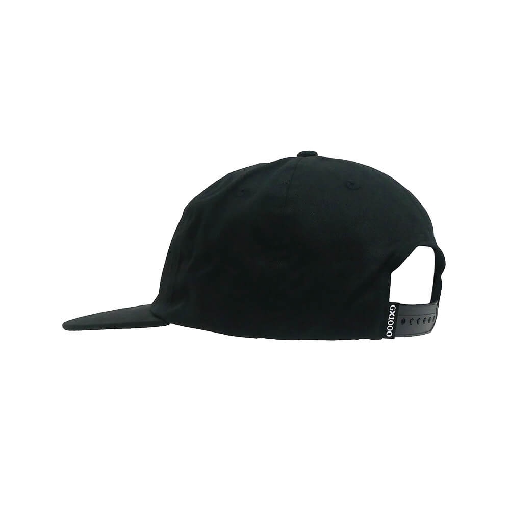 GX1000 CAP ジーエックス1000 キャップ MINI OG LOGO SNAPBACK BLACK スケートボード スケボー 02