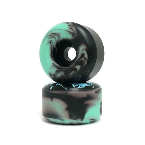 SPITFIRE WHEEL スピットファイヤー ウィール FORMULA FOUR（F4）99D RADIALS SPITFIRE X APRIL CHROME ROSE BIGHEAD BLACK/BLUE SWIRL 黒/青 56mm スケートボード スケボー 2