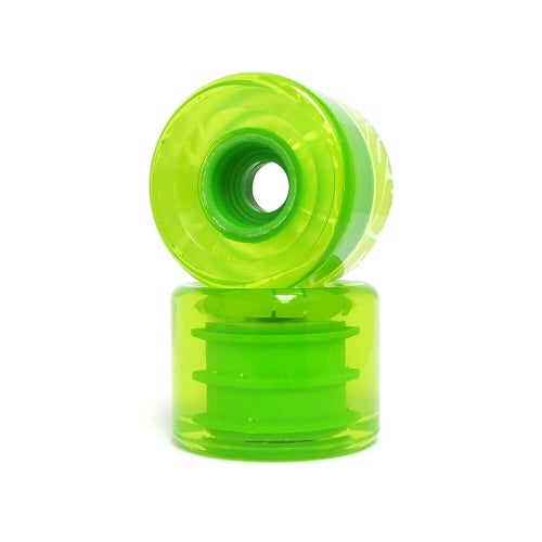 OJ WHEEL オージェー ソフトウィール（クルーザー）SUPER JUICE（78A）BUBBLE GUM TRANSPARENT 緑 60mm スケートボード スケボー 2