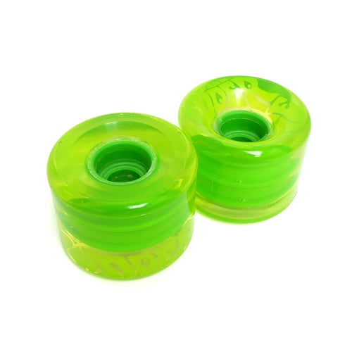OJ WHEEL オージェー ソフトウィール（クルーザー）SUPER JUICE（78A）BUBBLE GUM TRANSPARENT 緑 60mm スケートボード スケボー 3