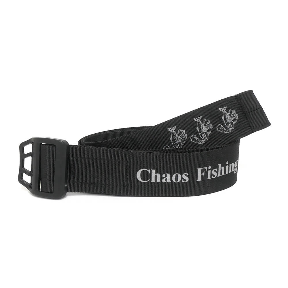 CHAOS FISHING CLUB BELT カオスフィッシングクラブ ベルト VAGA x CFC LIGHTWEIGHT BELT BLACK スケートボード スケボー 1